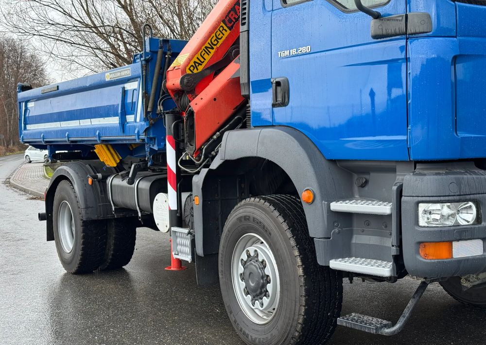 MAN * MAN 18 280 * Kiper Wywrotka * 4x4 * HDS Palfinger 120 STAN BARDZO DOBRY * Sprowadzony - Tippbil: bilde 5 MAN * MAN 18 280 * Kiper Wywrotka * 4x4 * HDS Palfinger 120 STAN BARDZO DOBRY * Sprowadzony - Tippbil: bilde 5
