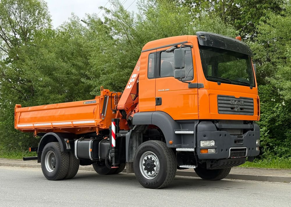 MAN * MAN 18 480 * KIPER WYWROTKA * 4x4 * HDS ATLAS 85* STAN BARDZO DOBRY * Sprowadzony - Tippbil: bilde 2 MAN * MAN 18 480 * KIPER WYWROTKA * 4x4 * HDS ATLAS 85* STAN BARDZO DOBRY * Sprowadzony - Tippbil: bilde 2