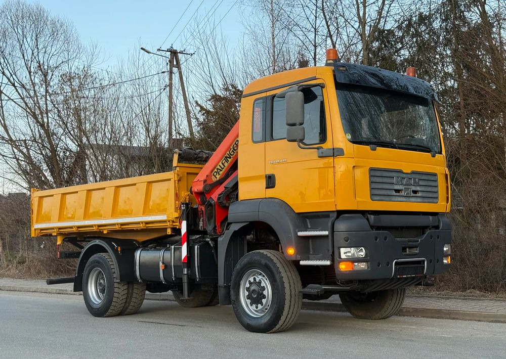 MAN * MAN TGA 18-410 * KIPER WYWROTKA * 4x4 * HDS Palfinger PK16500* Sprowadzony* Bardzo Dobry Stan * - Tippbil: bilde 2 MAN * MAN TGA 18-410 * KIPER WYWROTKA * 4x4 * HDS Palfinger PK16500* Sprowadzony* Bardzo Dobry Stan * - Tippbil: bilde 2