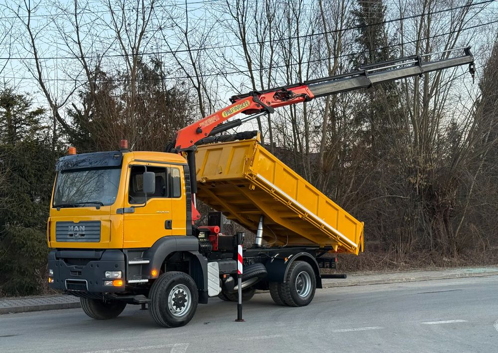 MAN * MAN TGA 18-410 * KIPER WYWROTKA * 4x4 * HDS Palfinger PK16500* Sprowadzony* Bardzo Dobry Stan * - Tippbil: bilde 1 MAN * MAN TGA 18-410 * KIPER WYWROTKA * 4x4 * HDS Palfinger PK16500* Sprowadzony* Bardzo Dobry Stan * - Tippbil: bilde 1