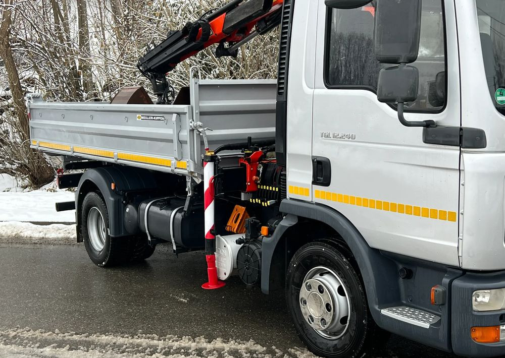 MAN MAN TGL 12-240 Kiper Wywrotka 4x2 Kran PALFINGER PK 12500 BARDZO DOBRY STAN - Tippbil: bilde 5 MAN MAN TGL 12-240 Kiper Wywrotka 4x2 Kran PALFINGER PK 12500 BARDZO DOBRY STAN - Tippbil: bilde 5