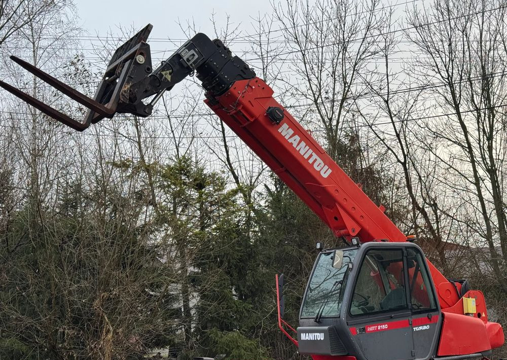 Teleskoplastere Manitou ŁADOWARKA TELESKOPOWA MANITOU MRT 2150 STAN IDEALNY: bilde 20