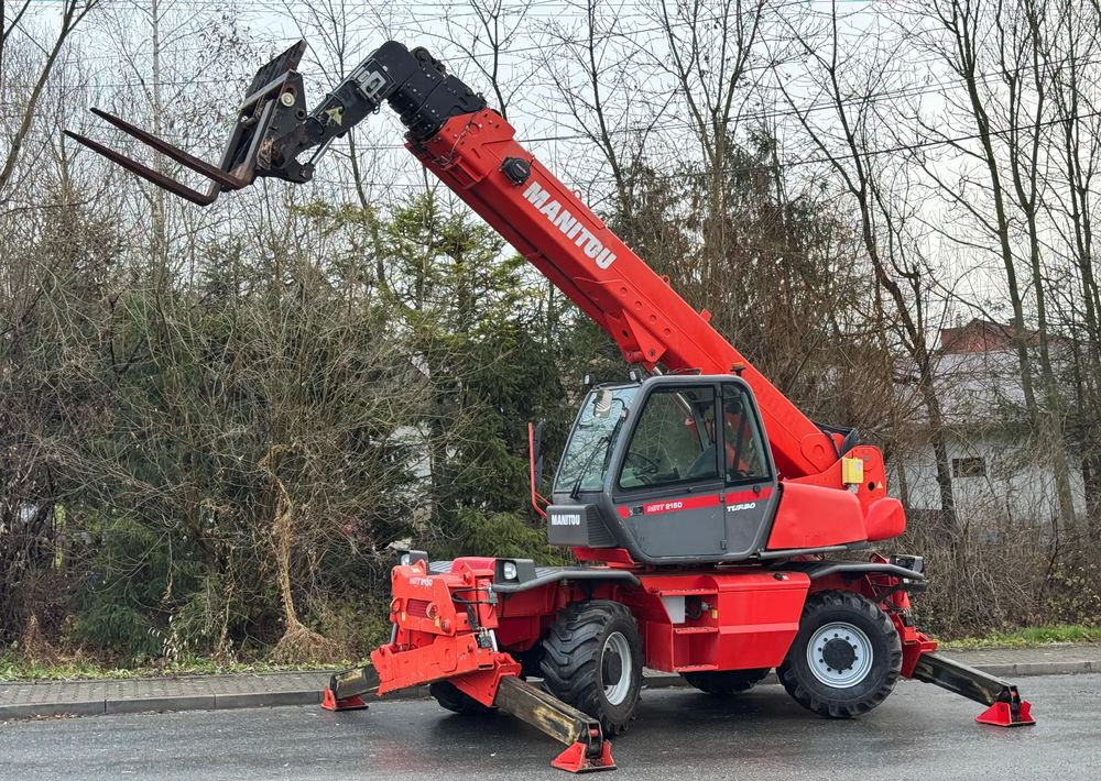 Teleskoplastere Manitou ŁADOWARKA TELESKOPOWA MANITOU MRT 2150 STAN IDEALNY: bilde 19