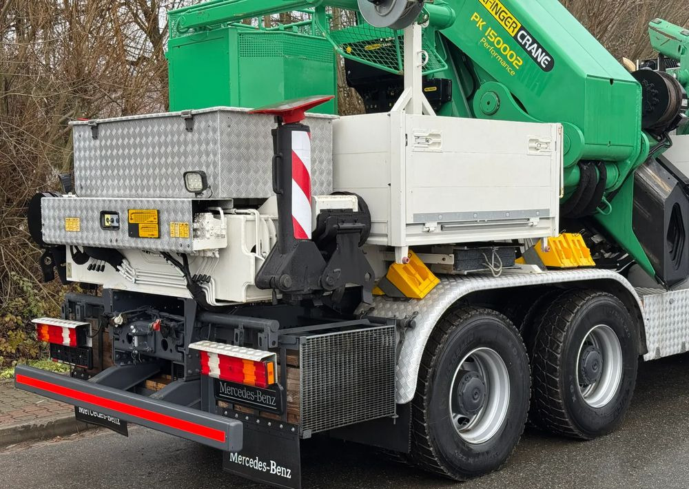 Planbil, Kranbil Mercedes-Benz * Mercedes 8x6 Actros 4144 * HDS Palfinger 150002 + FLY JIB PJ 170 * Dźwig * 40 TON * Wyciągarka * 35 Metrów * Kosz *: bilde 17 Planbil, Kranbil Mercedes-Benz * Mercedes 8x6 Actros 4144 * HDS Palfinger 150002 + FLY JIB PJ 170 * Dźwig * 40 TON * Wyciągarka * 35 Metrów * Kosz *: bilde 17