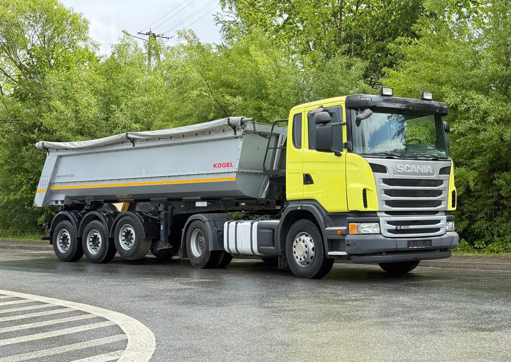 Scania * Zestaw * Scania G400 + Naczepa Kogel Kiper Wywrotka * Sprowadzony * Bardzo Dobry Stan * - Trekkvogn, Tippsemi: bilde 2 Scania * Zestaw * Scania G400 + Naczepa Kogel Kiper Wywrotka * Sprowadzony * Bardzo Dobry Stan * - Trekkvogn, Tippsemi: bilde 2
