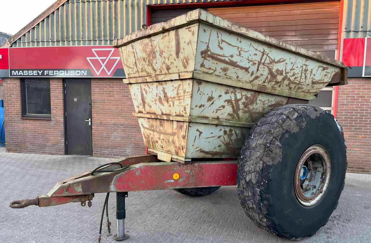 Gronddumper, zandkipper, enkelas, landbouwtransport - Landbruk tippvogn: bilde 2 Gronddumper, zandkipper, enkelas, landbouwtransport - Landbruk tippvogn: bilde 2