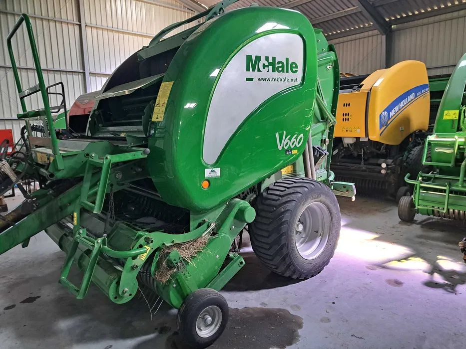Mchale V660 - Rundballepresse: bilde 1 Mchale V660 - Rundballepresse: bilde 1