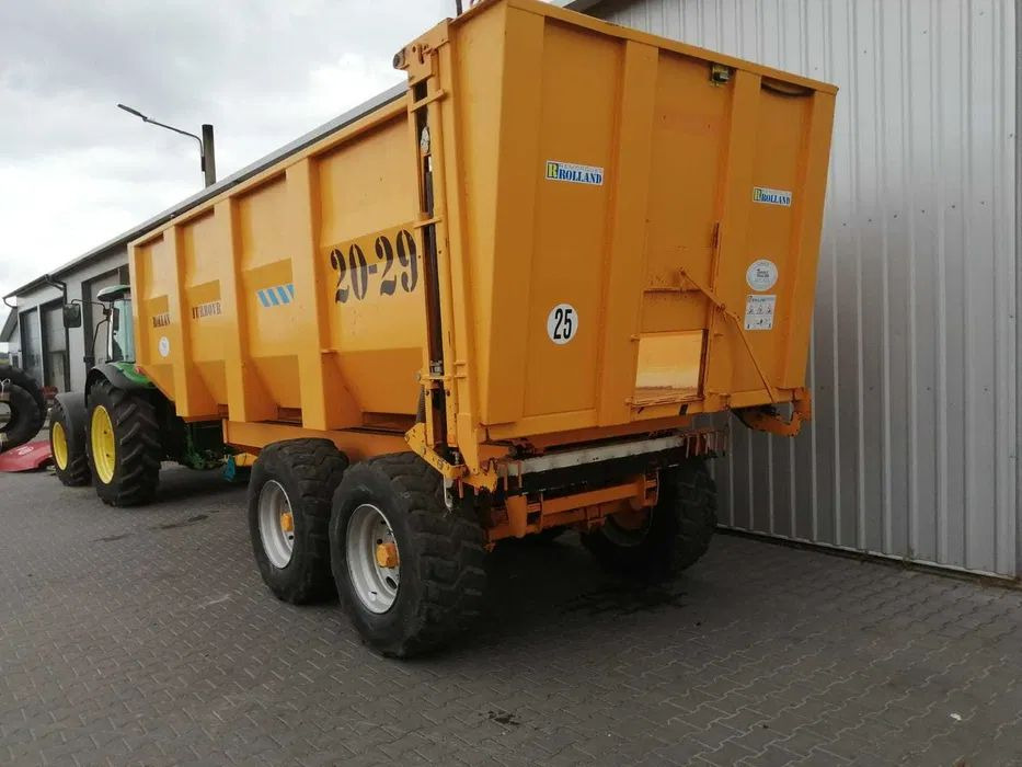 Przyczepa skorupowa 16 ton ROLLAND 20-29 TURBOVRAC - Landbrukstilhenger: bilde 2 Przyczepa skorupowa 16 ton ROLLAND 20-29 TURBOVRAC - Landbrukstilhenger: bilde 2