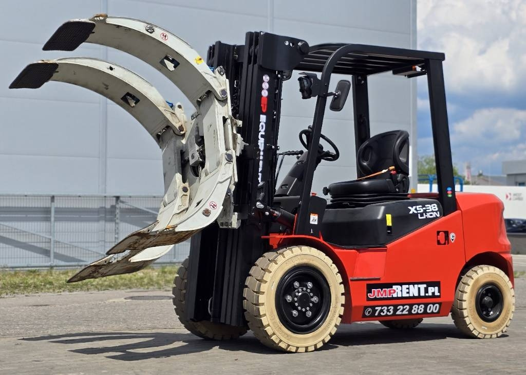 EP EFL382 X5 LI-ON + PAPER ROLL CLAMP - El-truck: bilde 1 EP EFL382 X5 LI-ON + PAPER ROLL CLAMP - El-truck: bilde 1