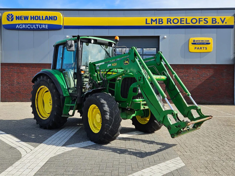 John Deere met 631 voorlader 6230 - Traktor: bilde 1 John Deere met 631 voorlader 6230 - Traktor: bilde 1