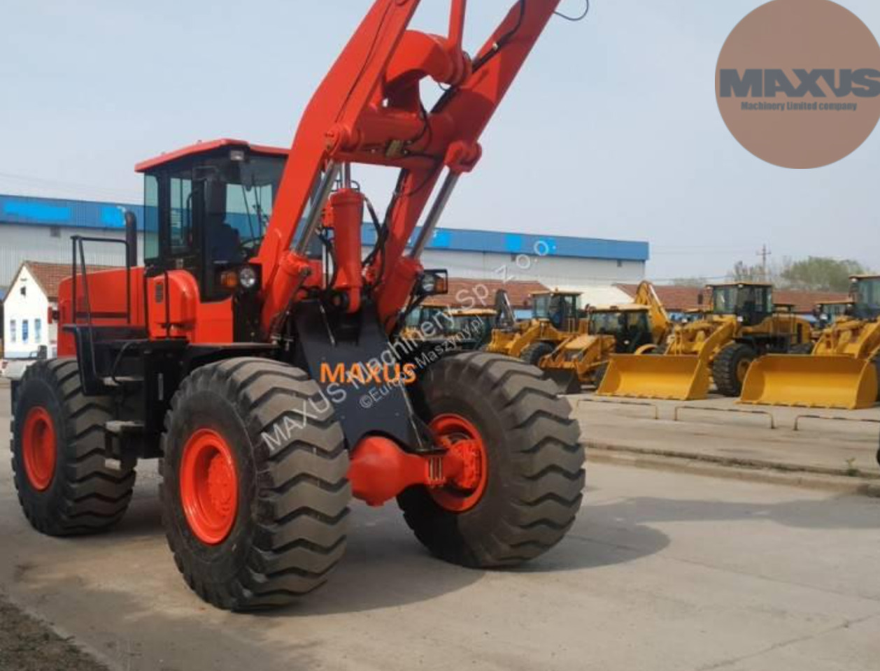 Колісний навантажувач 19 тонн MAXUS 19 ton - Hjullaster: bilde 1 Колісний навантажувач 19 тонн MAXUS 19 ton - Hjullaster: bilde 1