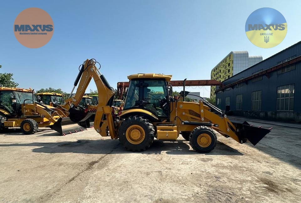 Maxus 3cx Maxus kotró-rakodógép - Traktorgraver: bilde 1 Maxus 3cx Maxus kotró-rakodógép - Traktorgraver: bilde 1