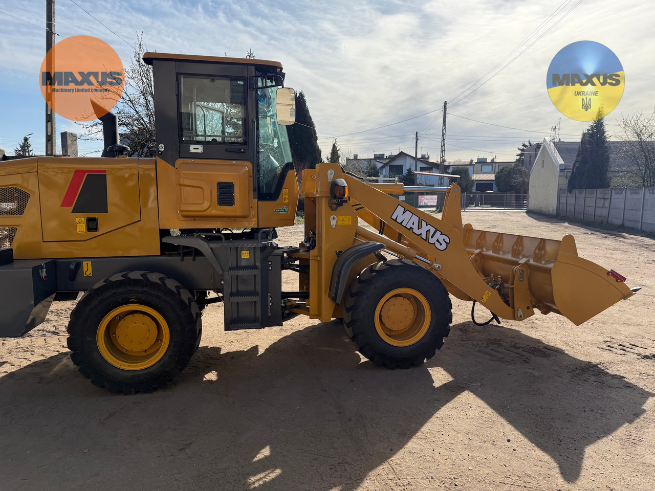 Maxus Ładowarka Kołowa 2500kg - Hjullaster: bilde 1 Maxus Ładowarka Kołowa 2500kg - Hjullaster: bilde 1