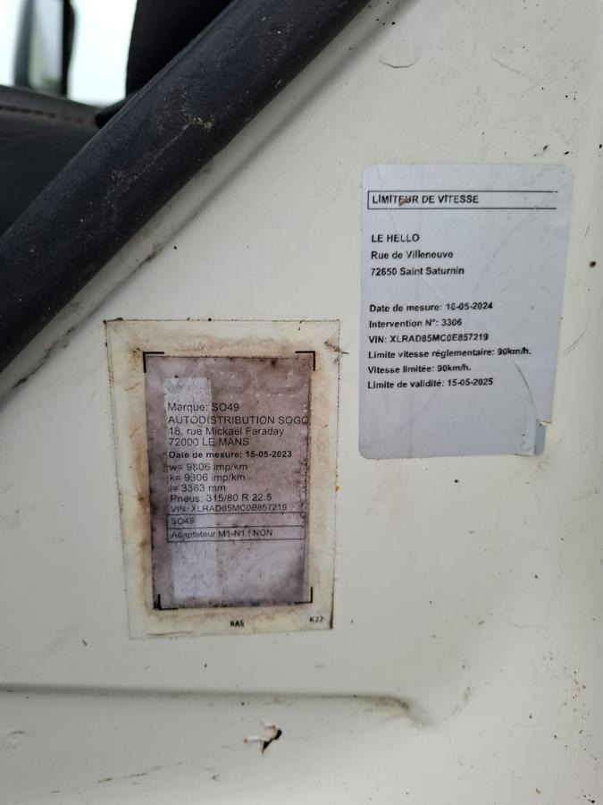 Tankbil for transport av matvarer DAF 85 .410: bilde 14 Tankbil for transport av matvarer DAF 85 .410: bilde 14