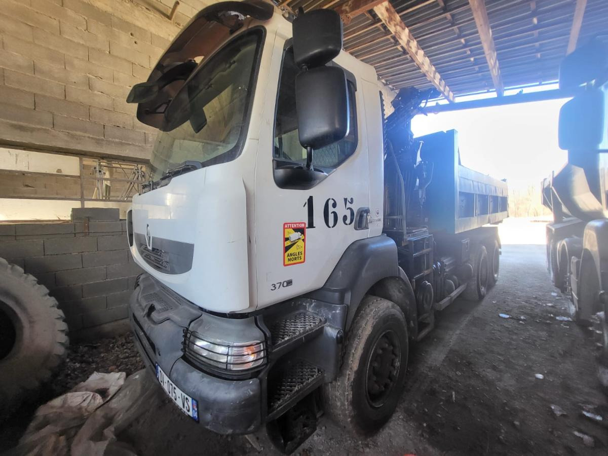 Renault 370.32 DXI - Tippbil, Kranbil: bilde 2 Renault 370.32 DXI - Tippbil, Kranbil: bilde 2