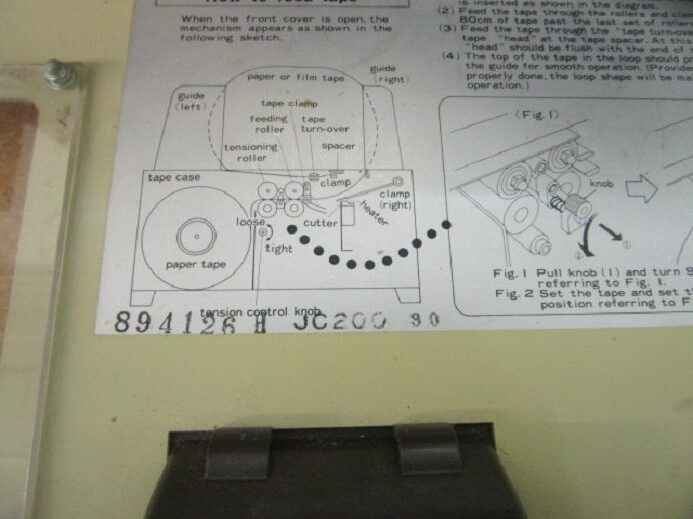 BANDEROLIERMASCHINE TANNER JC200 80 - Pakkemaskin: bilde 4 BANDEROLIERMASCHINE TANNER JC200 80 - Pakkemaskin: bilde 4