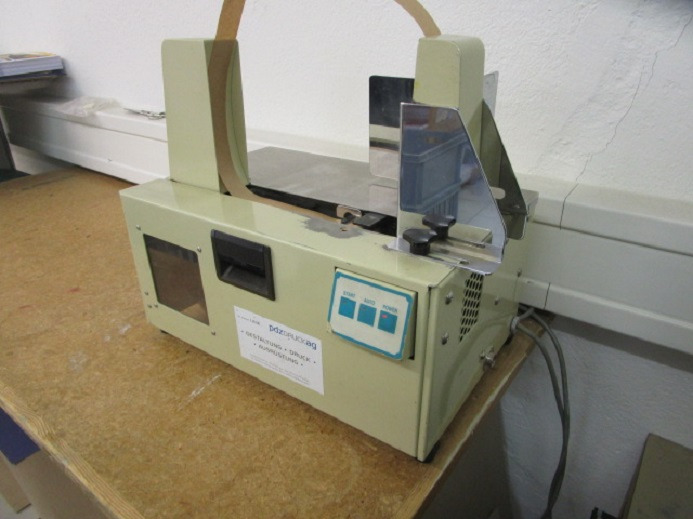 BANDEROLIERMASCHINE TANNER JC200 80 - Pakkemaskin: bilde 2 BANDEROLIERMASCHINE TANNER JC200 80 - Pakkemaskin: bilde 2