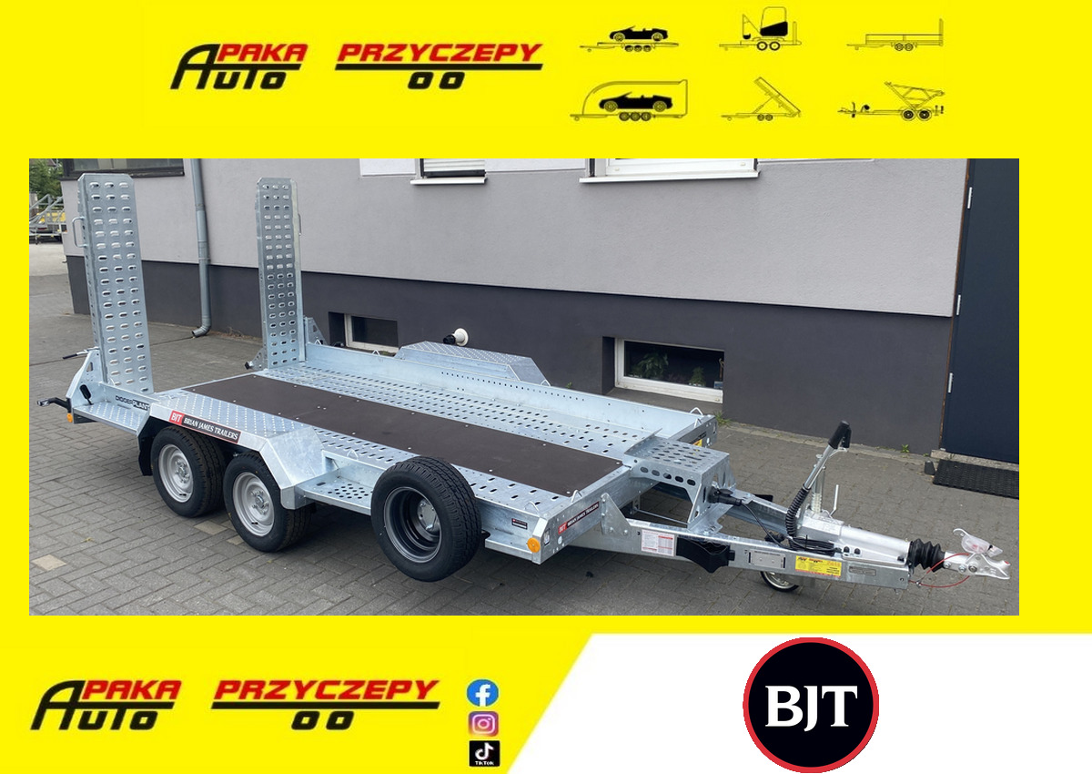 PRZYCZEPA LAWETA KOPARKI MINIKOPARKI 370x170 CM, 3500 KG / EXCAVATOR MINI EXCAVATOR TRANSPORTER TRAILER 370x170 CM, DMC 3500 KG - Maskinhenger: bilde 1 PRZYCZEPA LAWETA KOPARKI MINIKOPARKI 370x170 CM, 3500 KG / EXCAVATOR MINI EXCAVATOR TRANSPORTER TRAILER 370x170 CM, DMC 3500 KG - Maskinhenger: bilde 1