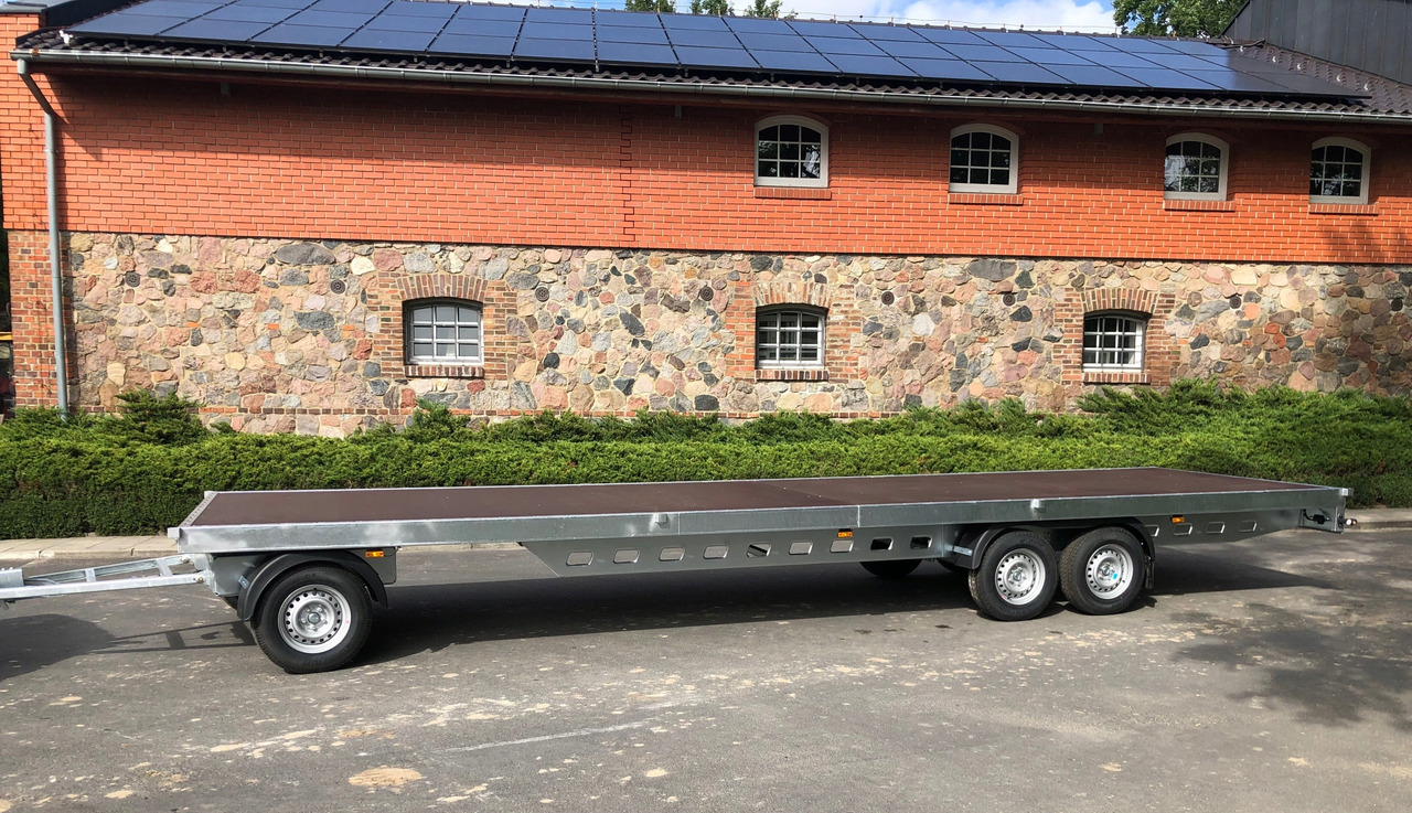 PRZYCZEPA OBROTNICA PLATFORMA 8m 3500 KG / TURNTABLE PLATFORM TRAILER 8m 3500 KG - Planhenger/ Flathenger: bilde 2 PRZYCZEPA OBROTNICA PLATFORMA 8m 3500 KG / TURNTABLE PLATFORM TRAILER 8m 3500 KG - Planhenger/ Flathenger: bilde 2