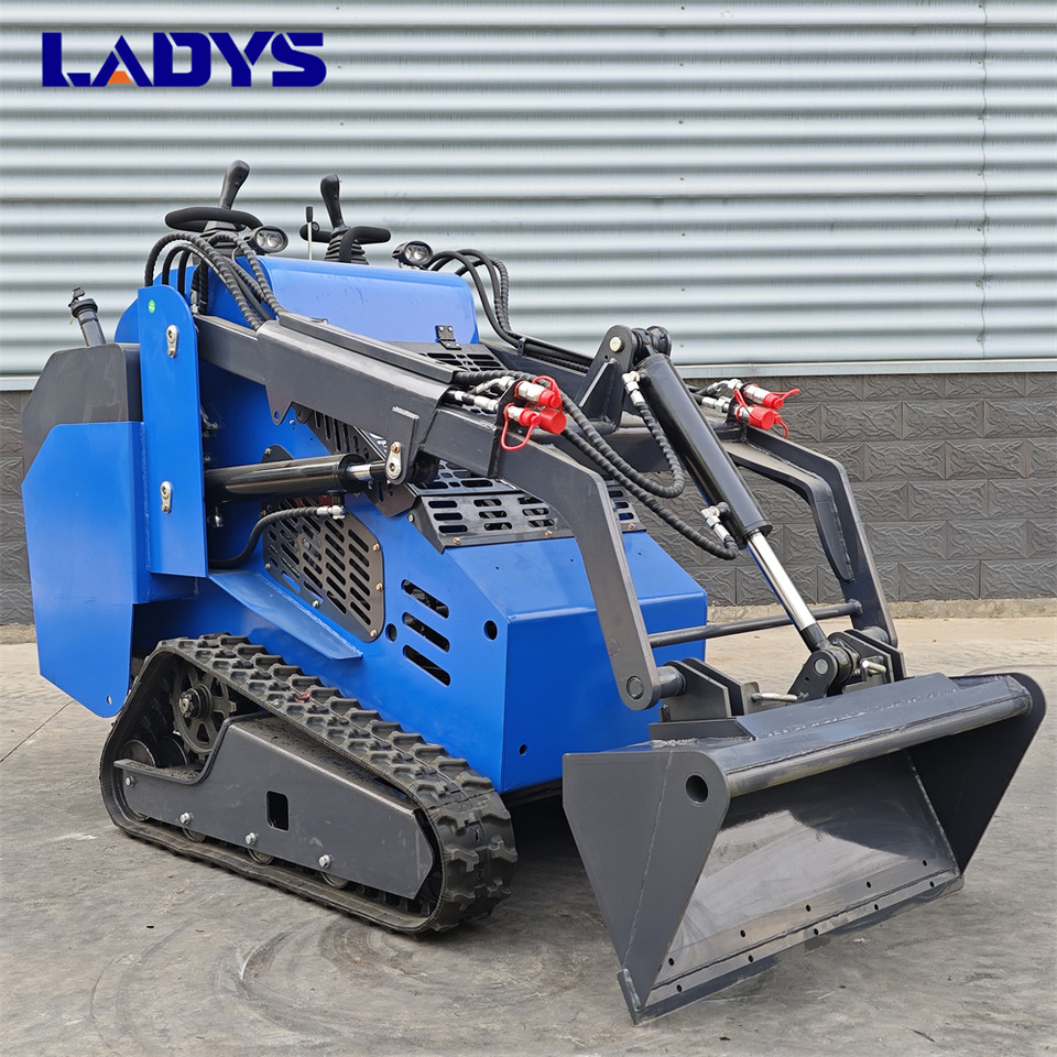 LADYS Free Shipping Mini Skid Steer Loader Compact Track Electric/Diesel Chinese Mini Skid Steer Loader For Sale With Mini Skid Steer Attachments 4 In 1 Bucket - Kompaktlaster: bilde 3 LADYS Free Shipping Mini Skid Steer Loader Compact Track Electric/Diesel Chinese Mini Skid Steer Loader For Sale With Mini Skid Steer Attachments 4 In 1 Bucket - Kompaktlaster: bilde 3