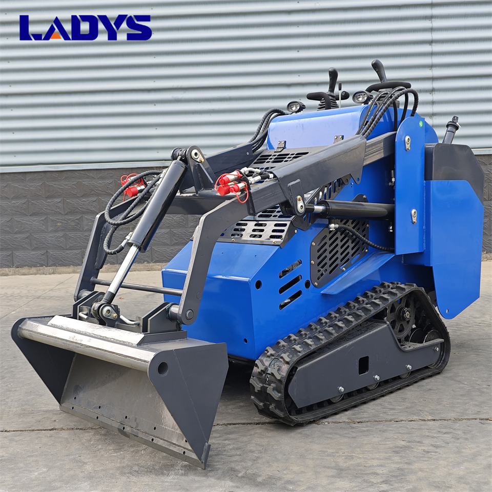 Free Shipping Mini Skid Steer Loader Compact Track Electric/Diesel Chinese Mini Skid Steer Loader For Sale With Mini Skid Steer Attachments 4 In 1 Bucket - Kompaktlaster: bilde 3 Free Shipping Mini Skid Steer Loader Compact Track Electric/Diesel Chinese Mini Skid Steer Loader For Sale With Mini Skid Steer Attachments 4 In 1 Bucket - Kompaktlaster: bilde 3