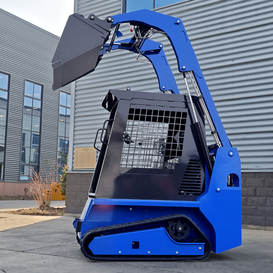 LEZUM LA670 Mini Small Skid Steer Loader Compact Track Diesel Mini Skid Steer Loader For Sale With Small Mini Skid Steer Attachments 4 In 1 Bucket - Kompaktlaster: bilde 4 LEZUM LA670 Mini Small Skid Steer Loader Compact Track Diesel Mini Skid Steer Loader For Sale With Small Mini Skid Steer Attachments 4 In 1 Bucket - Kompaktlaster: bilde 4