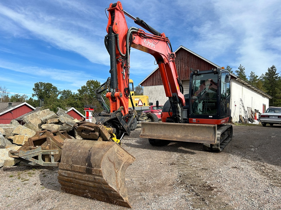 Kubota KX080-4 - Beltegraver: bilde 1 Kubota KX080-4 - Beltegraver: bilde 1
