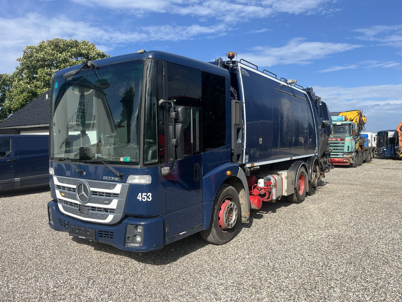 MERCEDES-BENZ Ecionic 2630 2 camber NTM - Søppelbil: bilde 1 MERCEDES-BENZ Ecionic 2630 2 camber NTM - Søppelbil: bilde 1