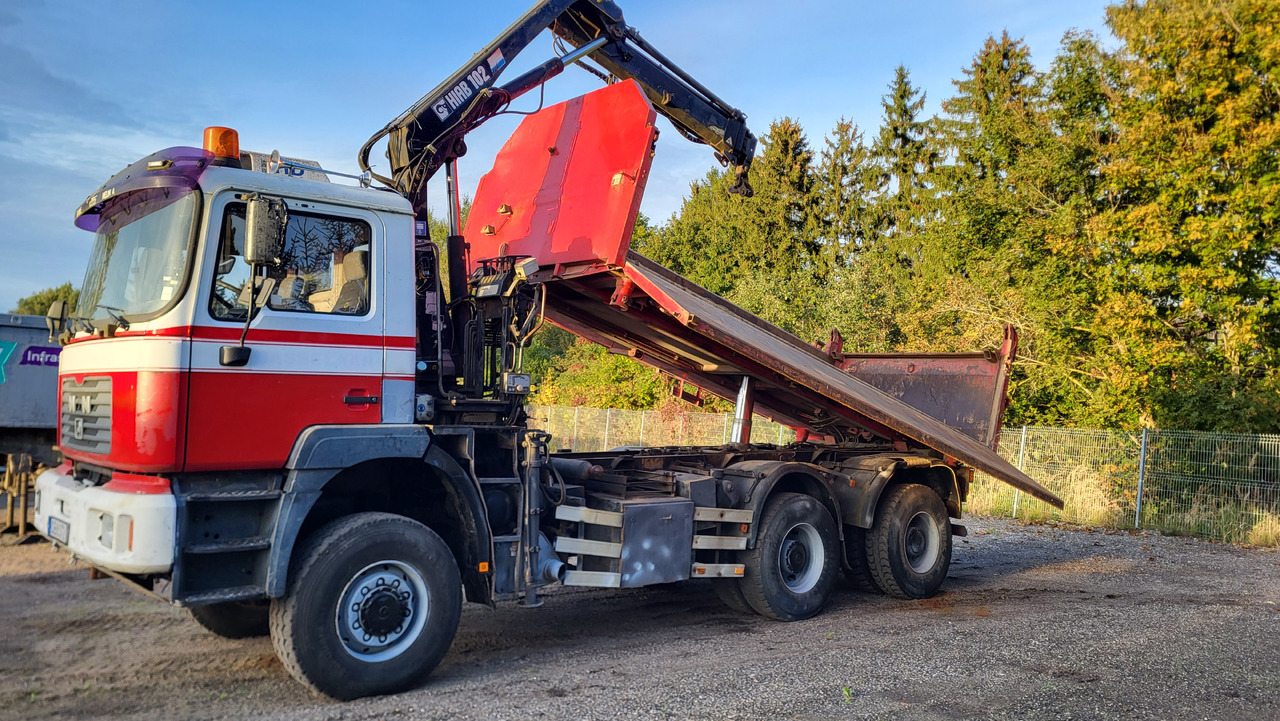 MAN 33.414 6X6 HIAB 102 33.414 - Tippbil: bilde 3 MAN 33.414 6X6 HIAB 102 33.414 - Tippbil: bilde 3