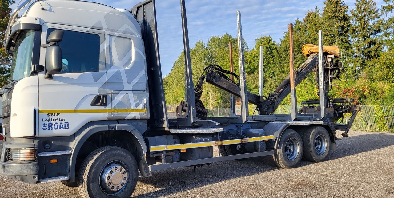 Scania G480 - Tømmerbil, Kranbil: bilde 1 Scania G480 - Tømmerbil, Kranbil: bilde 1