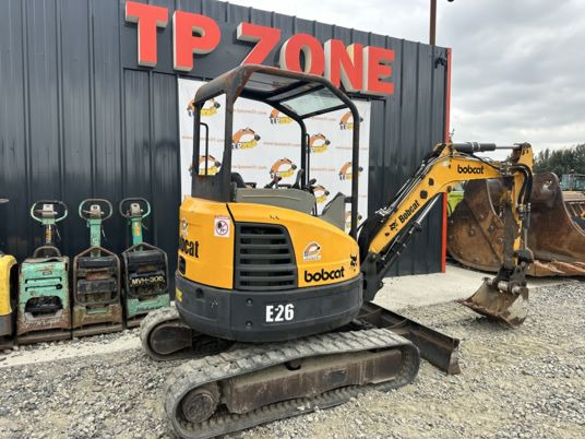 Bobcat E26 à 18900 € HT - Minigraver: bilde 1 Bobcat E26 à 18900 € HT - Minigraver: bilde 1