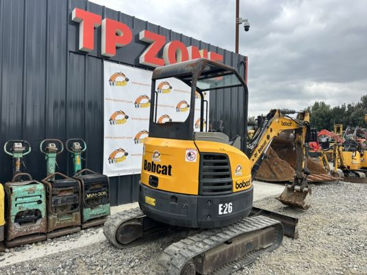 Bobcat E26 à 18900 € HT - Minigraver: bilde 5 Bobcat E26 à 18900 € HT - Minigraver: bilde 5