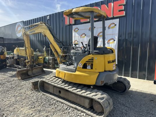 Komatsu PC55MR-3 à 22500 Euros HT - Minigraver: bilde 4 Komatsu PC55MR-3 à 22500 Euros HT - Minigraver: bilde 4