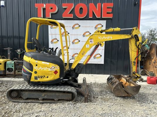 Kubota U27-4 à 19900€ HT - Minigraver: bilde 1 Kubota U27-4 à 19900€ HT - Minigraver: bilde 1
