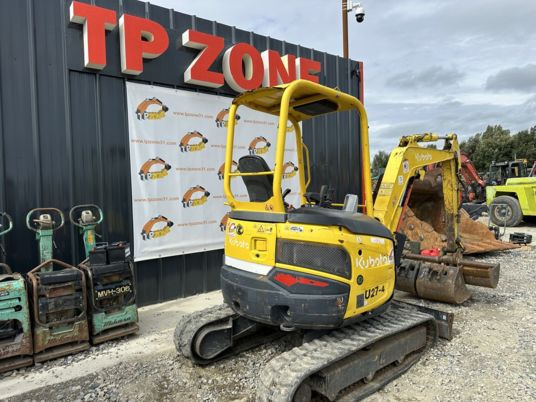 Minigraver Kubota U27-4 à 19900€ HT: bilde 9