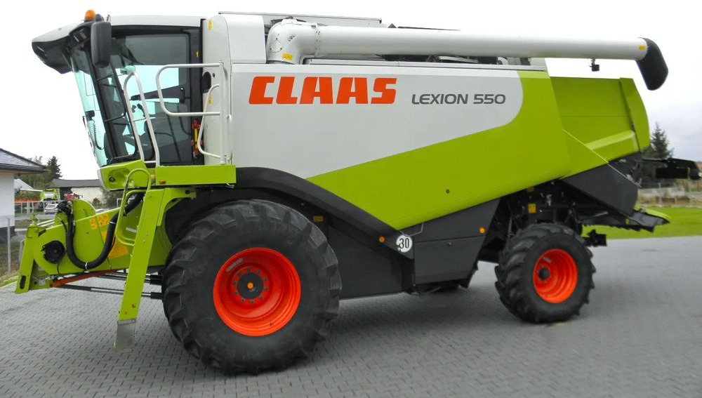 Claas Lexion 550 2005 Rok, heder V750, Najbogatsza Wersja, Nie Malowany, Stan Idealny - Skurtresker: bilde 4 Claas Lexion 550 2005 Rok, heder V750, Najbogatsza Wersja, Nie Malowany, Stan Idealny - Skurtresker: bilde 4