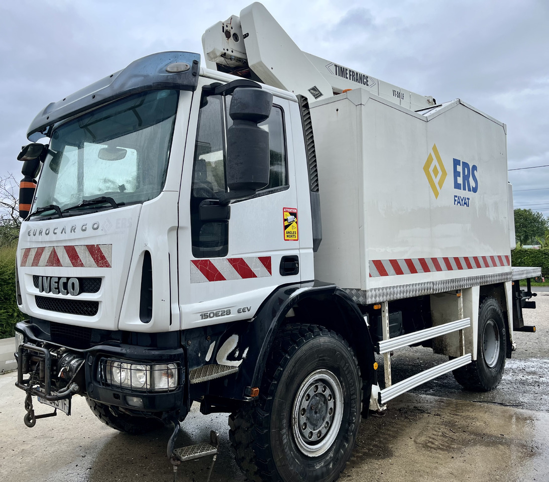 Iveco Eurocargo 150E28 4x4 nacelle Time 16M - Billift: bilde 1 Iveco Eurocargo 150E28 4x4 nacelle Time 16M - Billift: bilde 1