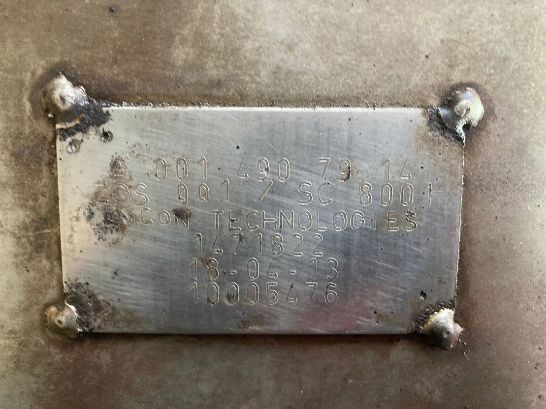Mercedes-Benz Partikelfilter Mercedes Citaro A0014907914 Setra NF EEV Katalysato - Eksosanlegg for Buss: bilde 3 Mercedes-Benz Partikelfilter Mercedes Citaro A0014907914 Setra NF EEV Katalysato - Eksosanlegg for Buss: bilde 3