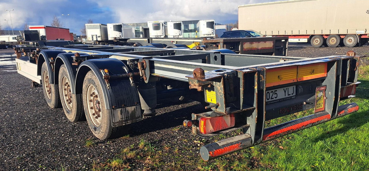 RENDERS EURO 922 - Container-transport/ Vekselflak semitrailer: bilde 1 RENDERS EURO 922 - Container-transport/ Vekselflak semitrailer: bilde 1