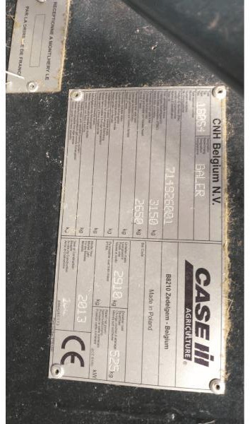 CASE-IH RB464 - Rundballepresse: bilde 2 CASE-IH RB464 - Rundballepresse: bilde 2