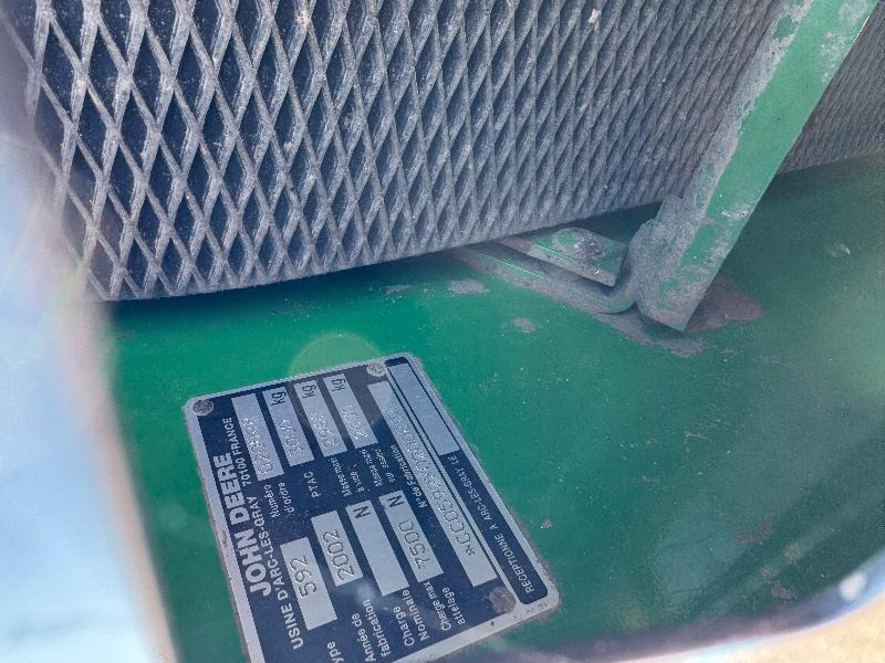 JOHN DEERE 592 - Rundballepresse: bilde 4 JOHN DEERE 592 - Rundballepresse: bilde 4