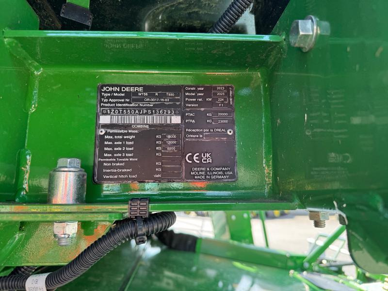 JOHN DEERE T550 - Skurtresker: bilde 4 JOHN DEERE T550 - Skurtresker: bilde 4