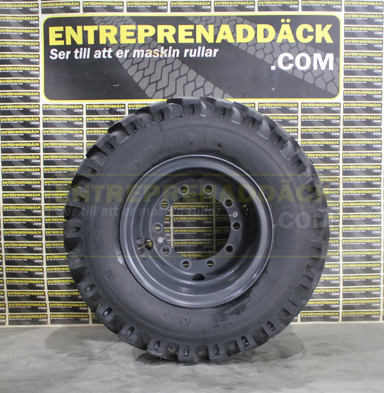 Kumho SG7 10.00-20 incl. rim (2-wheels) for Excavator - Komplett hjul for Hjulgraver: bilde 3 Kumho SG7 10.00-20 incl. rim (2-wheels) for Excavator - Komplett hjul for Hjulgraver: bilde 3