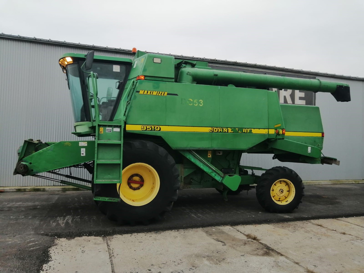 Agricultural combine maximizer John Deere 9510 - Skurtresker: bilde 3 Agricultural combine maximizer John Deere 9510 - Skurtresker: bilde 3