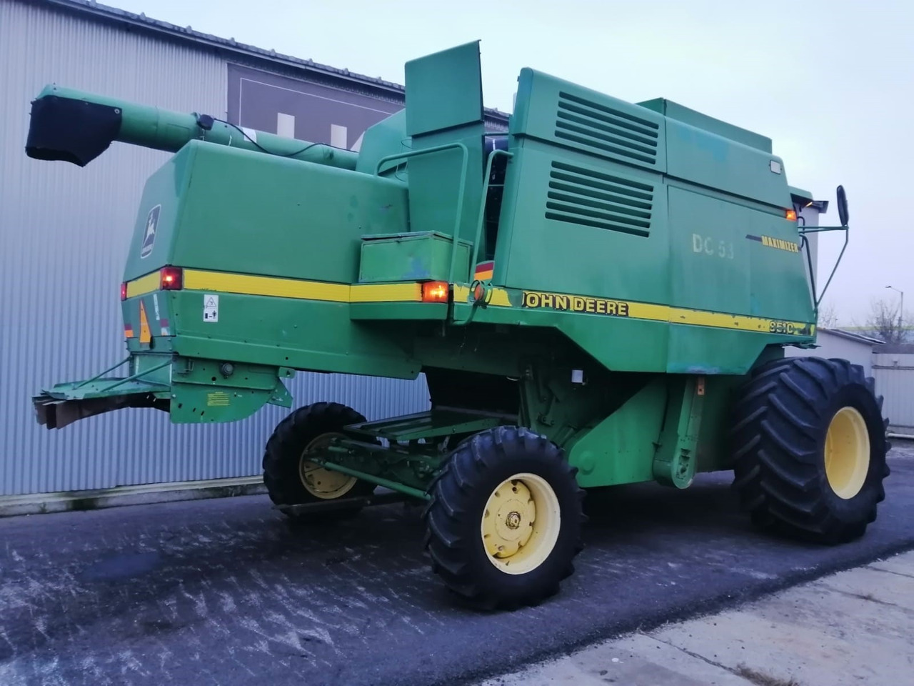 Agricultural combine maximizer John Deere 9510 - Skurtresker: bilde 5 Agricultural combine maximizer John Deere 9510 - Skurtresker: bilde 5