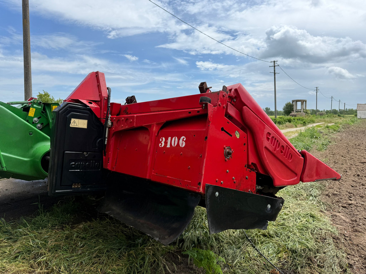 Hydraulic folding corn header Capello Quasar - Skjærebord for mais: bilde 3 Hydraulic folding corn header Capello Quasar - Skjærebord for mais: bilde 3