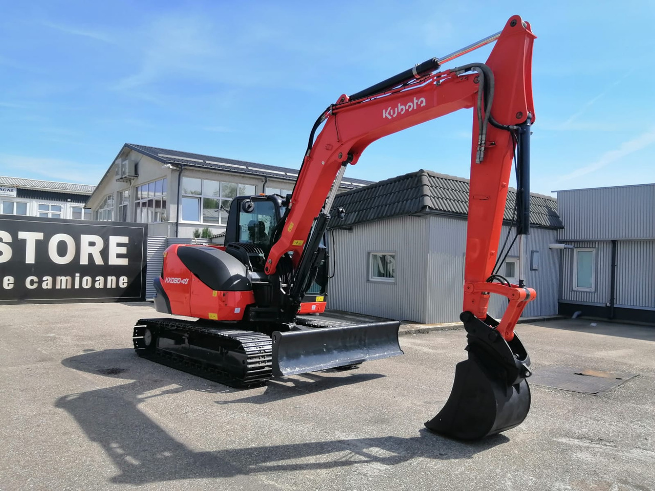 Kubota KX080-4A2 Excavator, TOP !!! - Minigraver: bilde 5 Kubota KX080-4A2 Excavator, TOP !!! - Minigraver: bilde 5