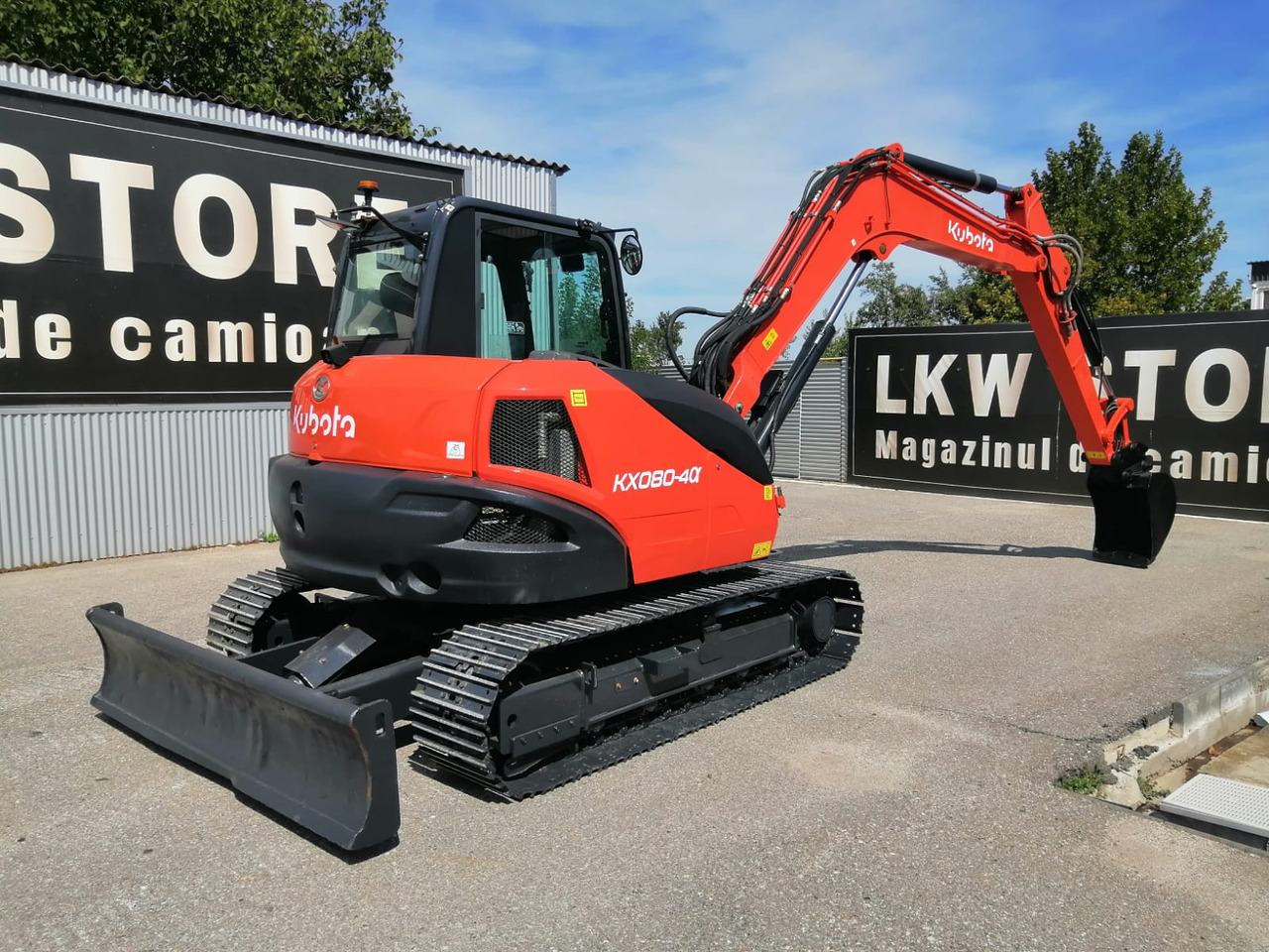 Kubota KX080-4A2 Excavator, TOP !!! - Minigraver: bilde 4 Kubota KX080-4A2 Excavator, TOP !!! - Minigraver: bilde 4