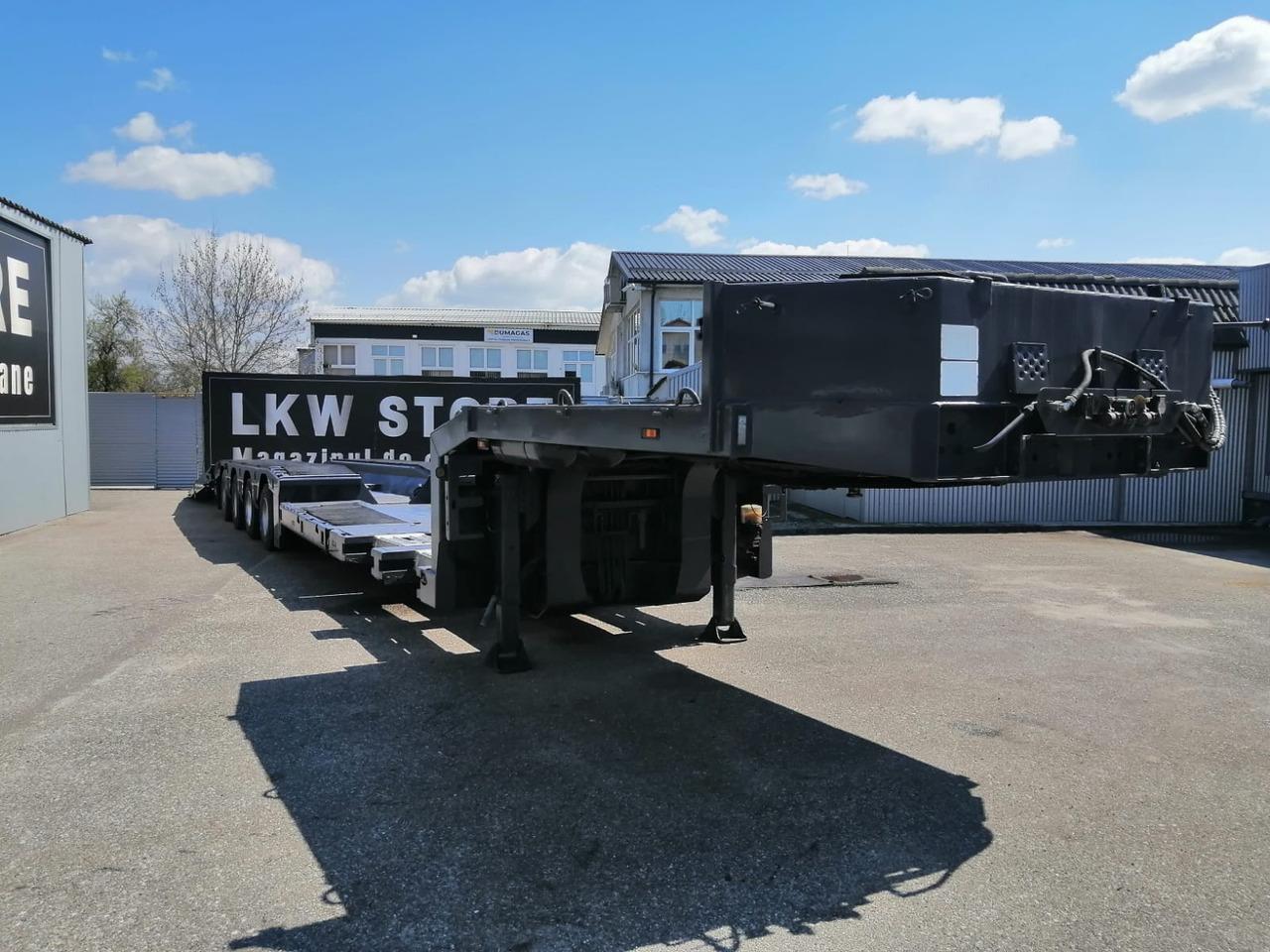Langendorf Trailer-Tiefbett, 4 Axe, 59 to, extension, TOP !!! - Lavloader semitrailer: bilde 3 Langendorf Trailer-Tiefbett, 4 Axe, 59 to, extension, TOP !!! - Lavloader semitrailer: bilde 3