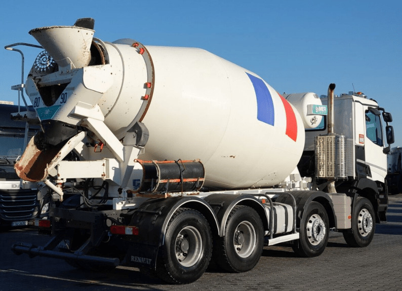 Renault C 430 8×4 Beton Mixer 9m3, TOP !!! - Betongbil: bilde 3 Renault C 430 8×4 Beton Mixer 9m3, TOP !!! - Betongbil: bilde 3